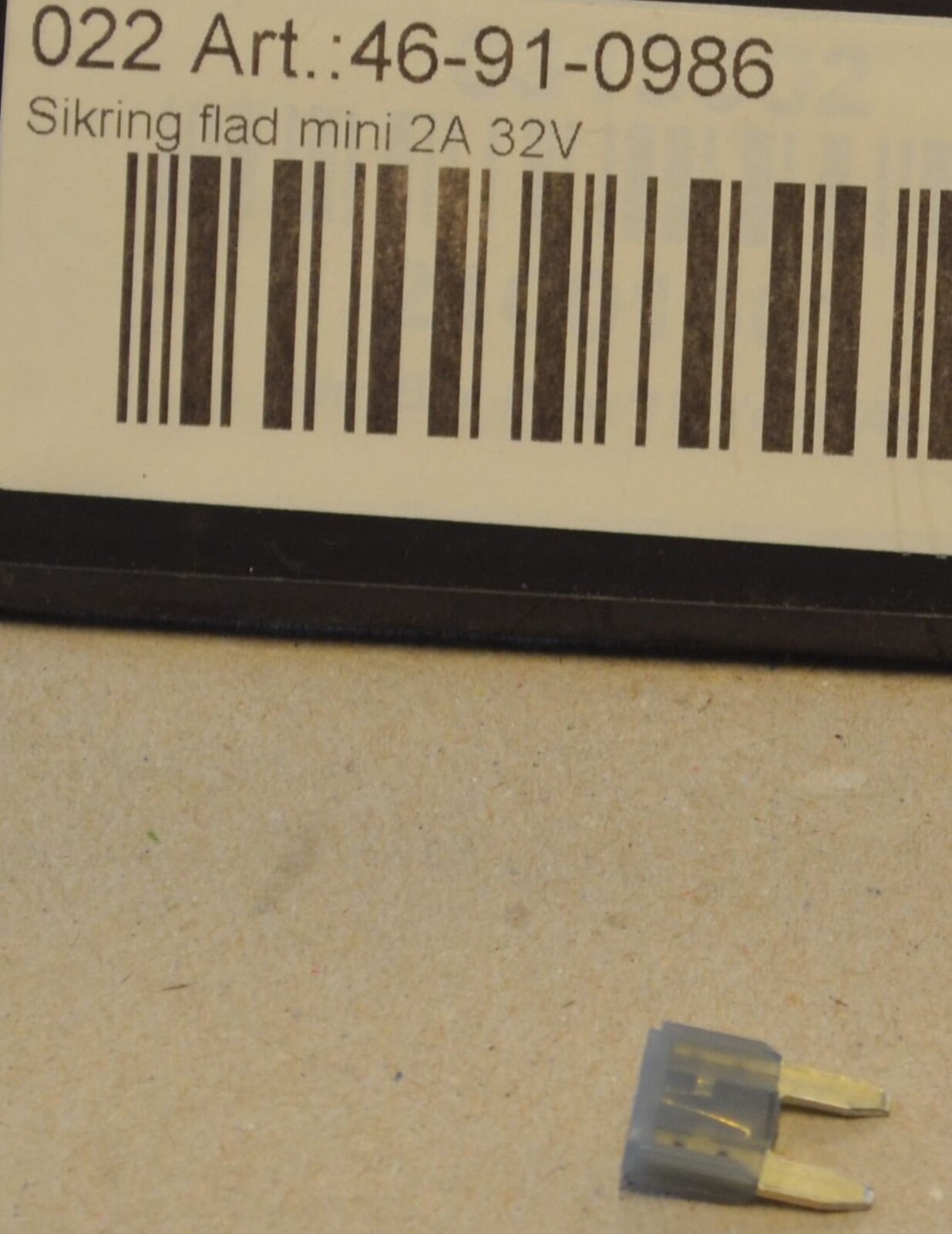 Fuse Flat mini 2A 32V